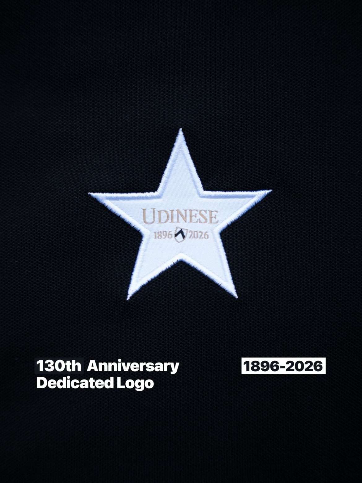 Udinese Calcio unveil commemorative crest for 130th anniversary