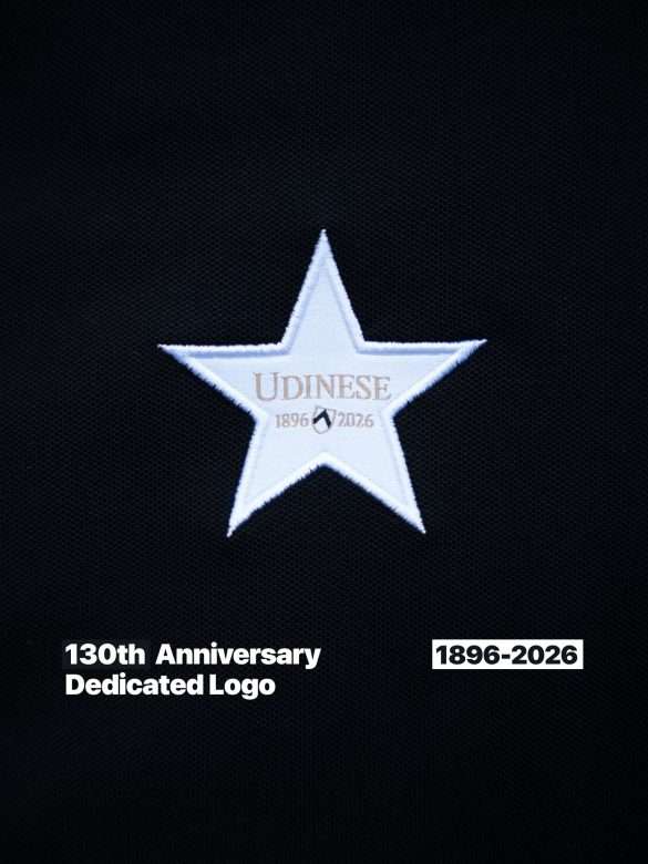 Udinese Calcio unveil commemorative crest for 130th anniversary