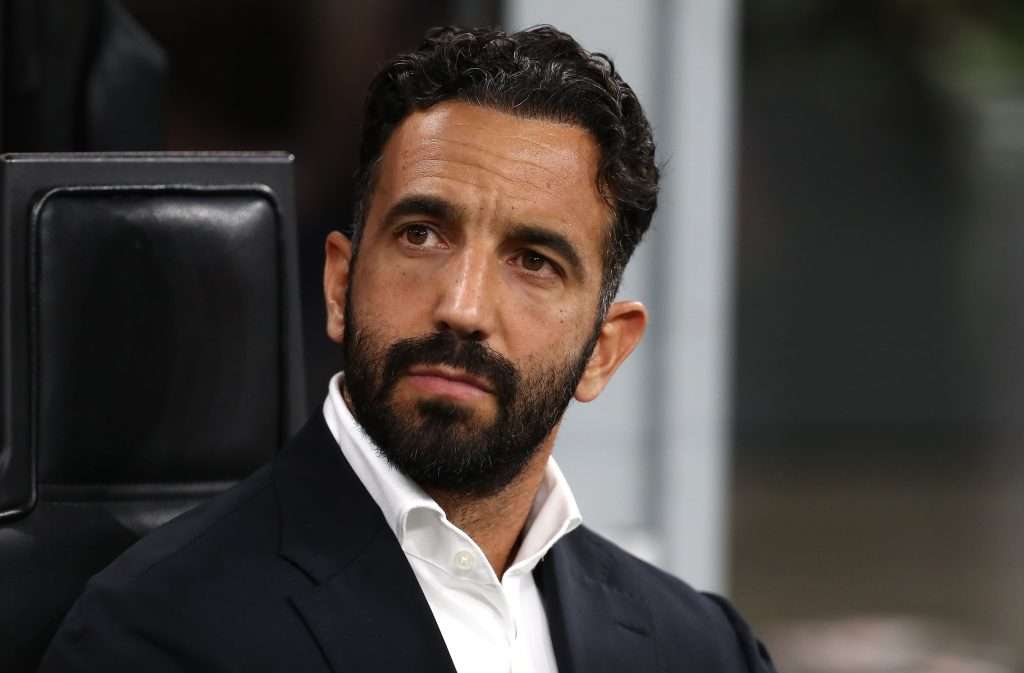 Ruben Amorim critica atuação “desastrosa” do Milan no primeiro tempo contra a Lazio