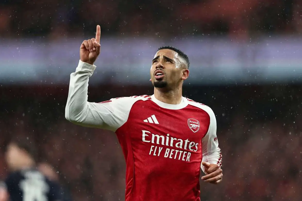 Arsenal's Gabriel Jesus