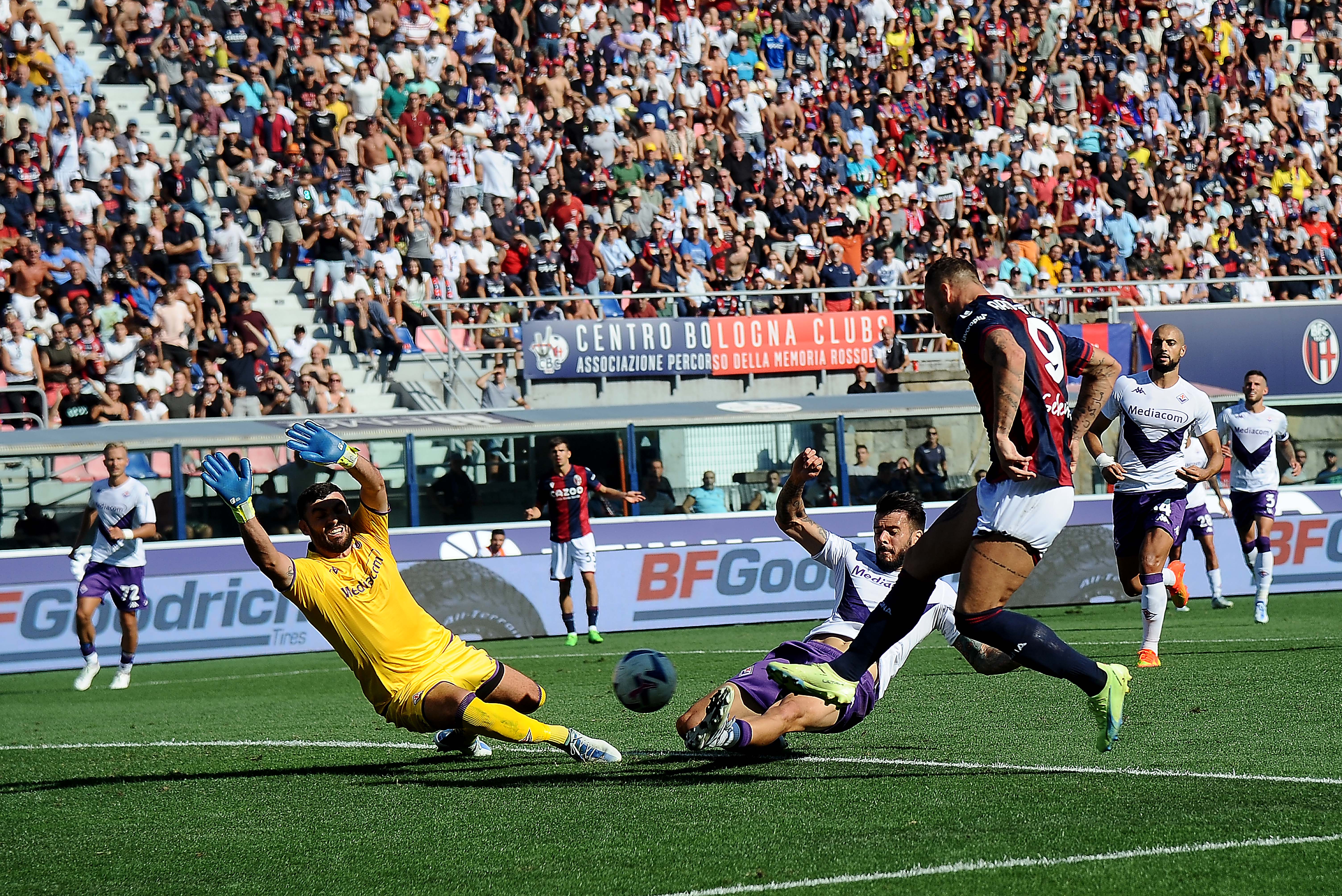 Italian Soccer Serie a Match - Bologna FC Vs ACF Fiorentina