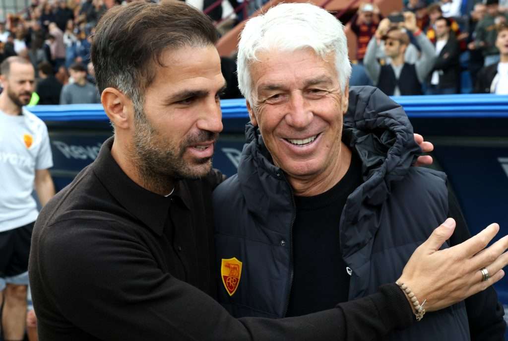 Gian Piero Gasperini está feliz com o empate de 10 jogadores da Roma com o Como