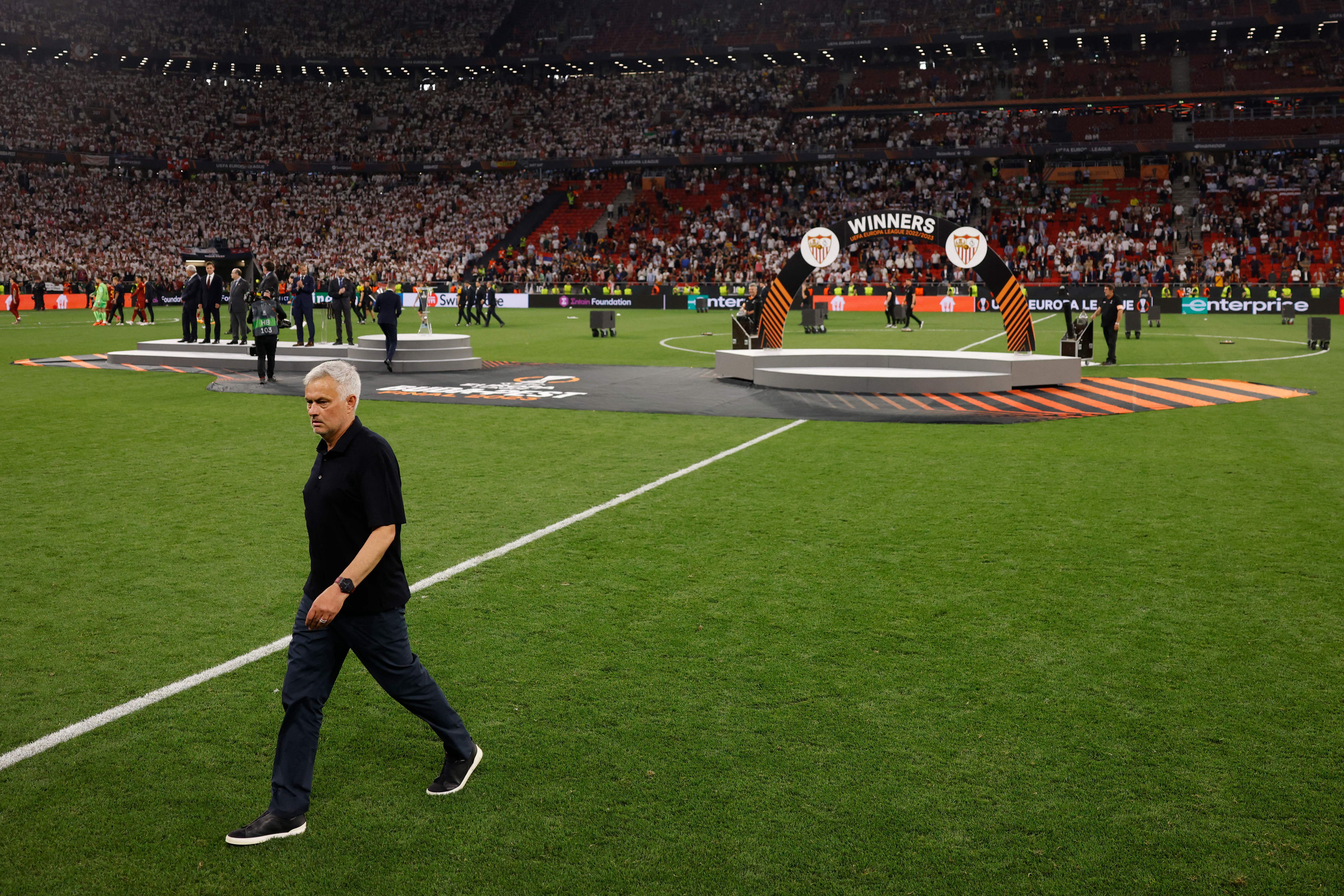 Jose Mourinho after Roma's loss to Genoa: We have never played two  European finals in a row - Get Italian Football News