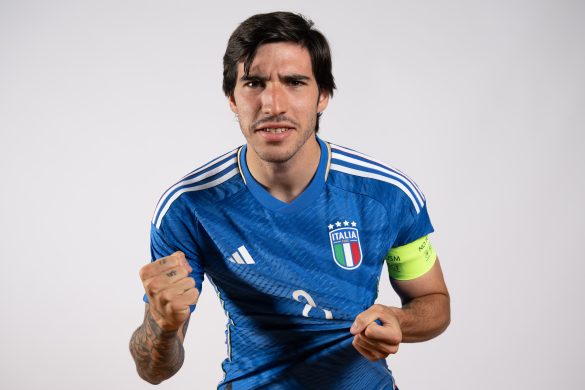 Italian football captains' shirts