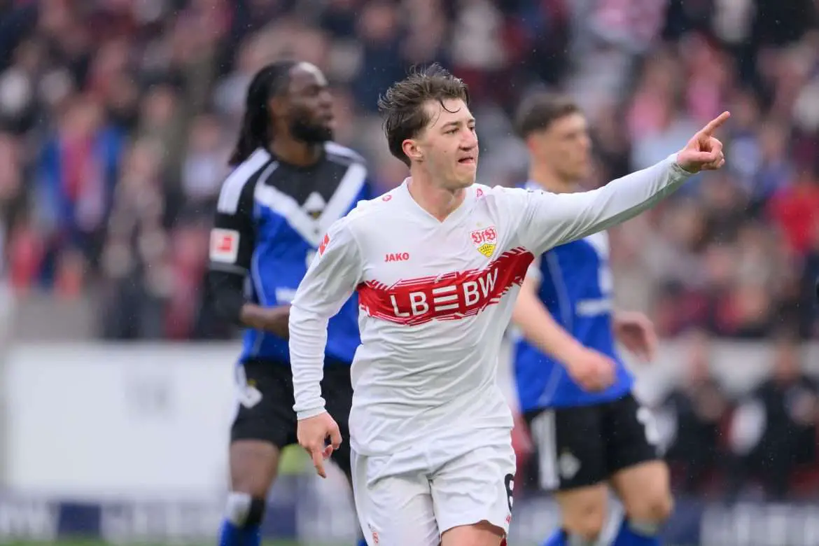 Stuttgart to remove release clause from Angelo Stiller's contract ahead of summer approaches